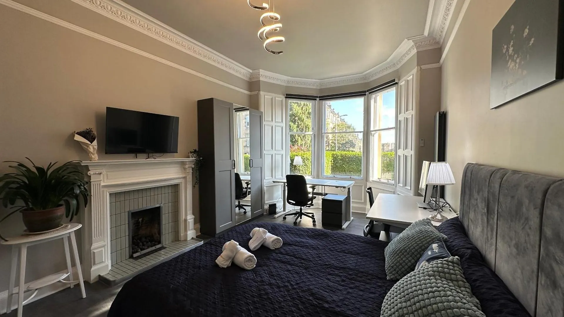 Stylish 3 Bed 2 Bath Ground Floor Main Door Flat In Marchmont Διαμέρισμα Εδιμβούργο 0*,